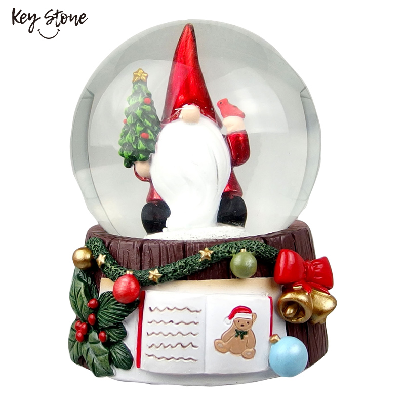 ■キーストーン■■2026X'mas　先行予約■　スノードーム65mm　トムテ