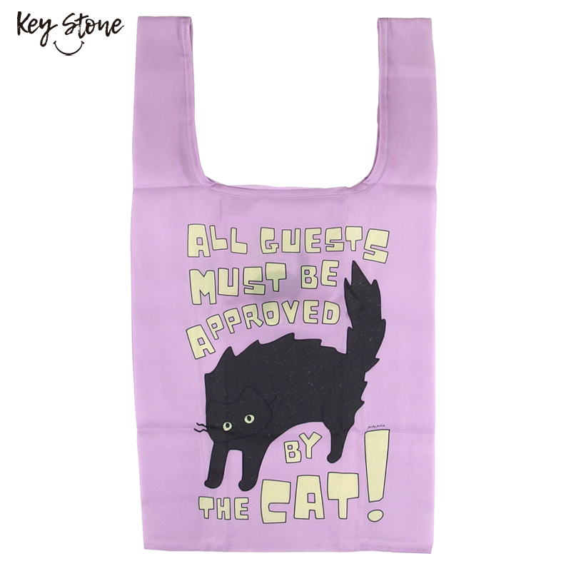 ■キーストーン■■2026AW　先行予約■　キャットポスターエコバッグ　APPROVED