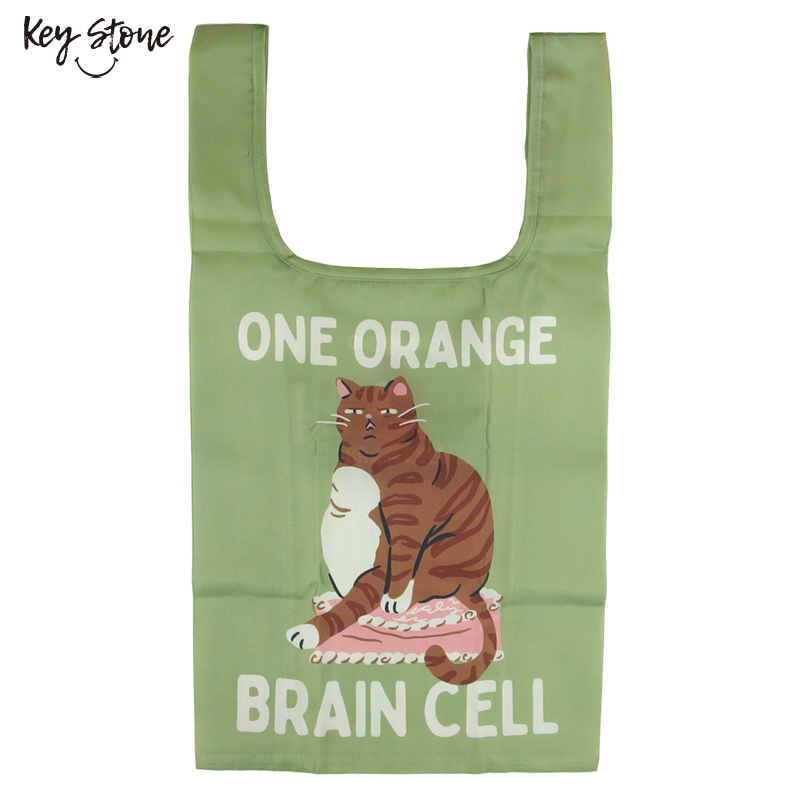 ■キーストーン■■2026AW　先行予約■　キャットポスターエコバッグ　BRAIN　CELL