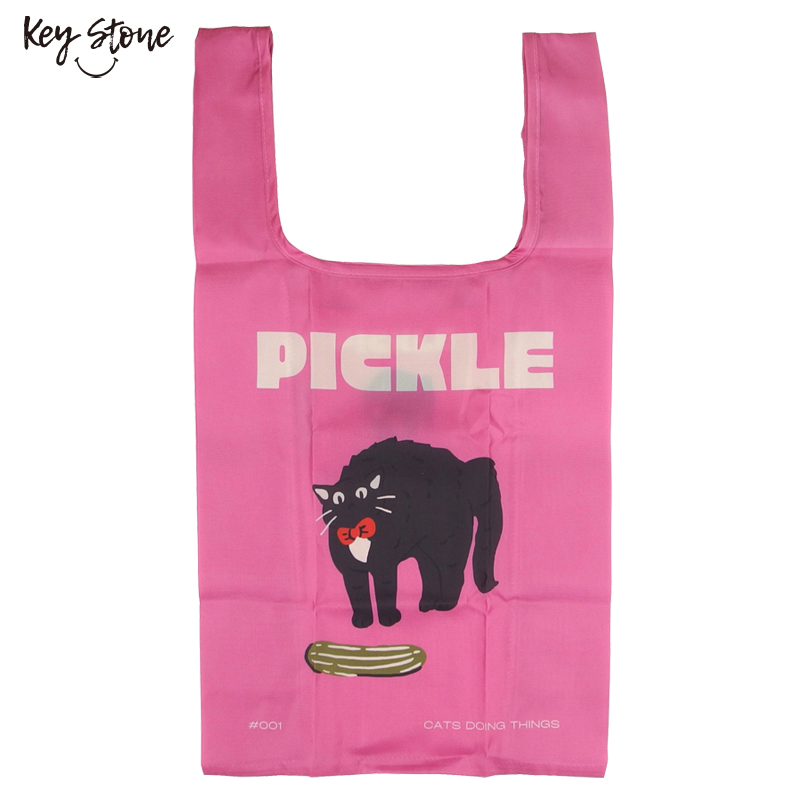 ■キーストーン■■2026AW　先行予約■　キャットポスターエコバッグ　PICKLE