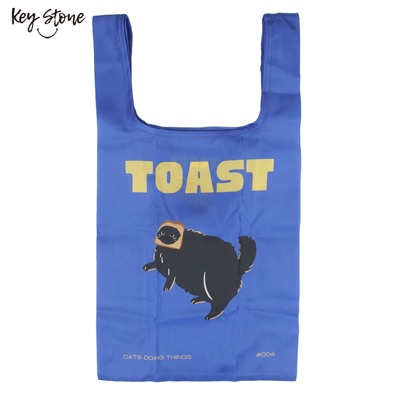 ■キーストーン■■2026AW　先行予約■　キャットポスターエコバッグ　TOAST