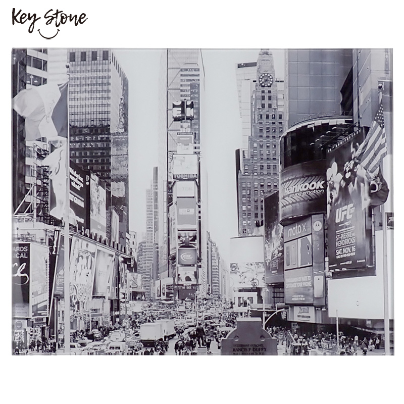 ■キーストーン■■2026AW　先行予約■　ガラスアートピクチャー　TIMES SQUARE