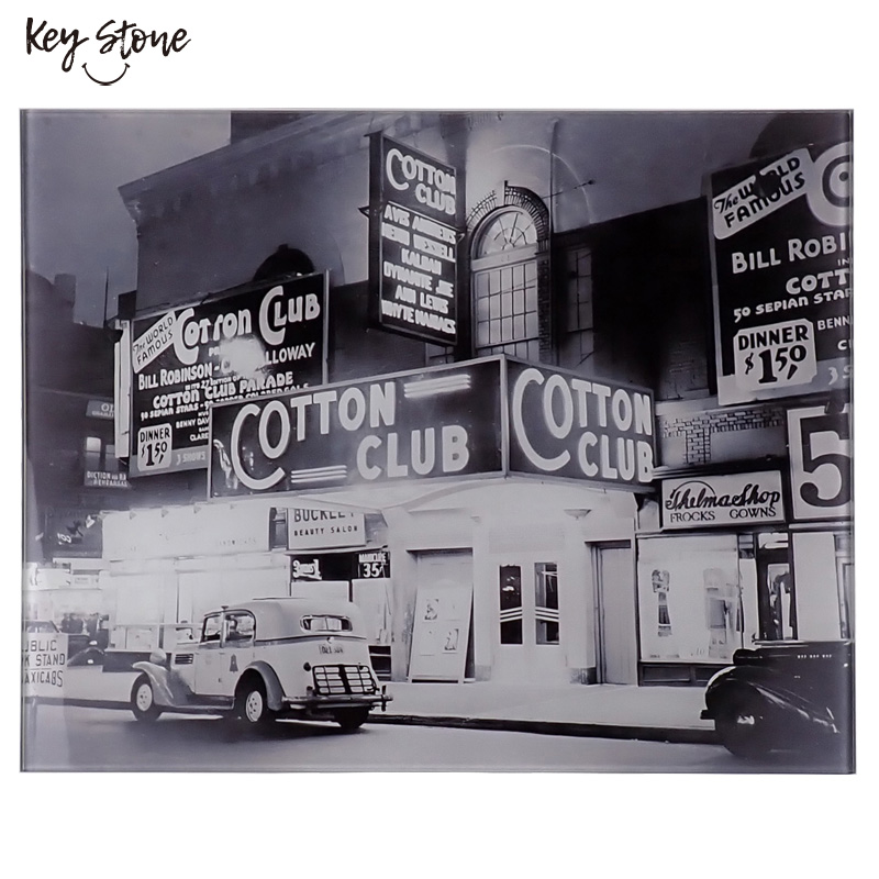 ■キーストーン■■2026AW　先行予約■　ガラスアートピクチャー　COTTON CLUB