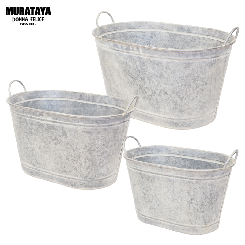 ■村田屋産業■■2026AW　新作■　ブリキバケツオーバル