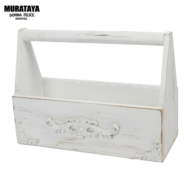 ■村田屋産業■■2026AW　新作■　フレンチウッドプランター　レクタングル