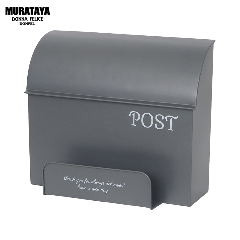 ■村田屋産業■■2026AW　新作■　【防サビ／防水】メタルポストボックス　Antirust