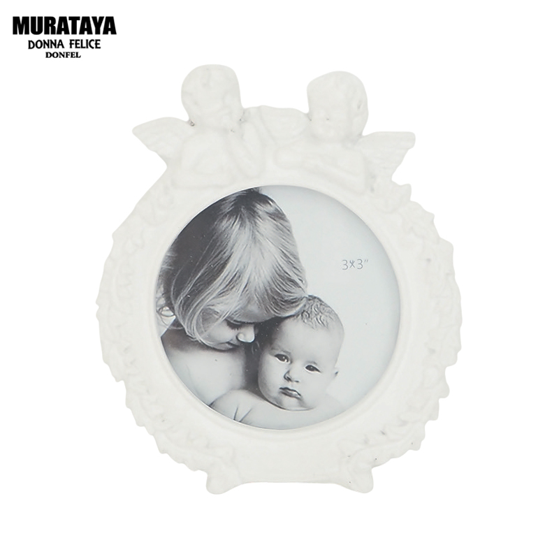 ■村田屋産業■■2026AW　新作■　ミニフォトフレーム　ホワイトエンジェル