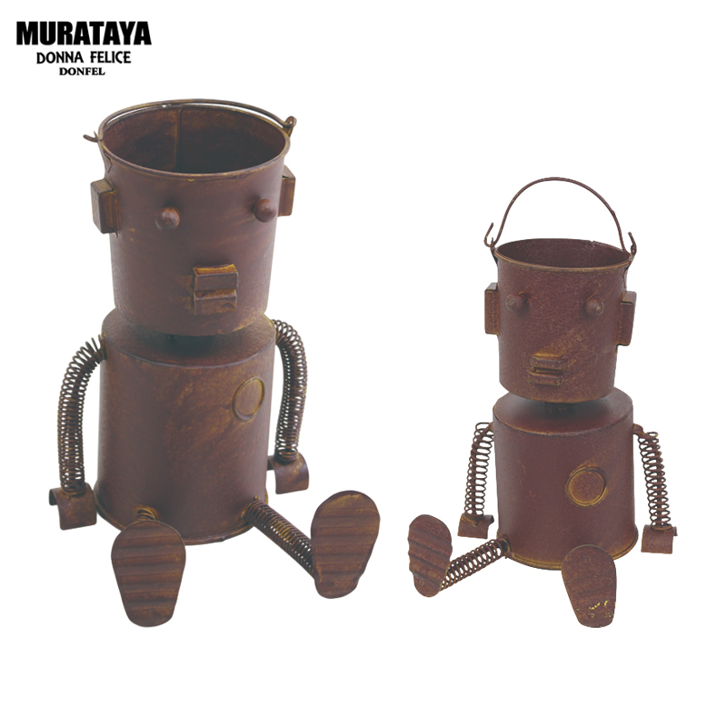 ■村田屋産業■■2026AW　新作■　メタルロボプランター