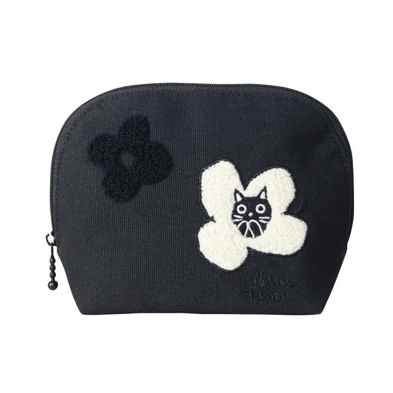 ■ノアファミリー■■2026SS　新作■　花たま　ポーチ　ブラック