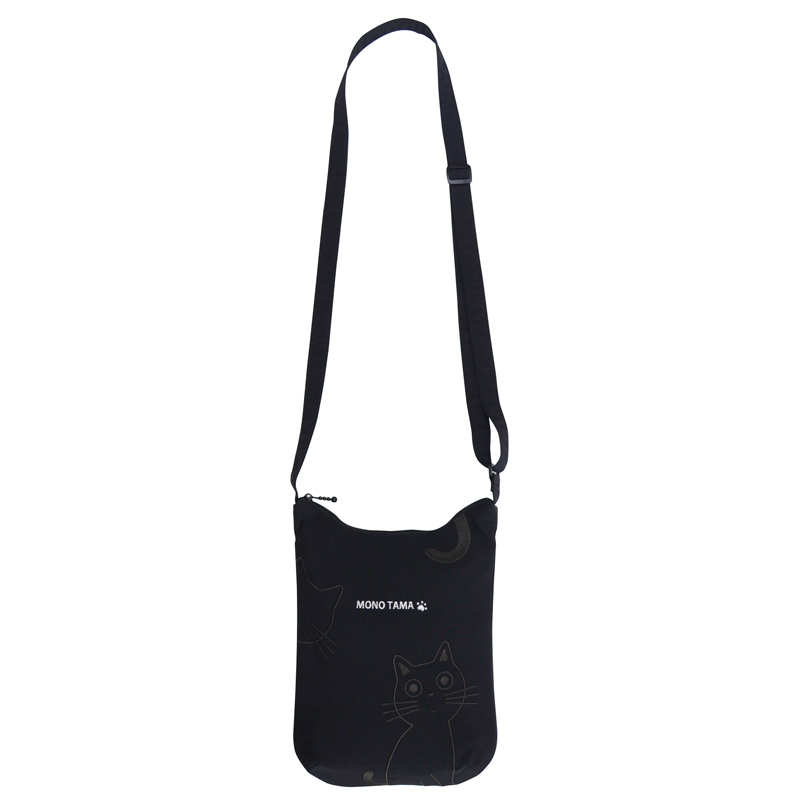 ■ノアファミリー■■2026SS　新作■　モノたま　リフレクターサコッシュ　ブラック