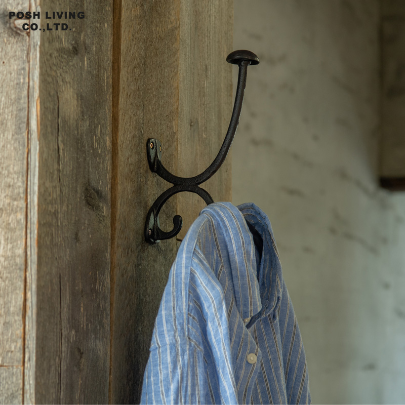 ■ポッシュリビング■■2026SS　先行予約■　フック　ブラック