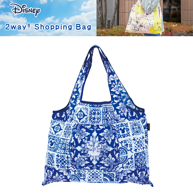 ■PRAIRIE DOG（プレーリードッグ）■　Disney　2way Shopping Bag　ブルータイル