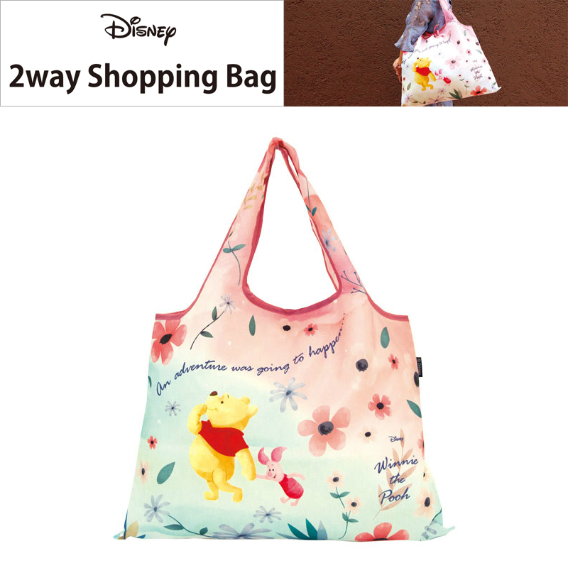 ■PRAIRIE DOG（プレーリードッグ）■■2024SS　新作■　Disney　2way Shopping Bag　Flower path