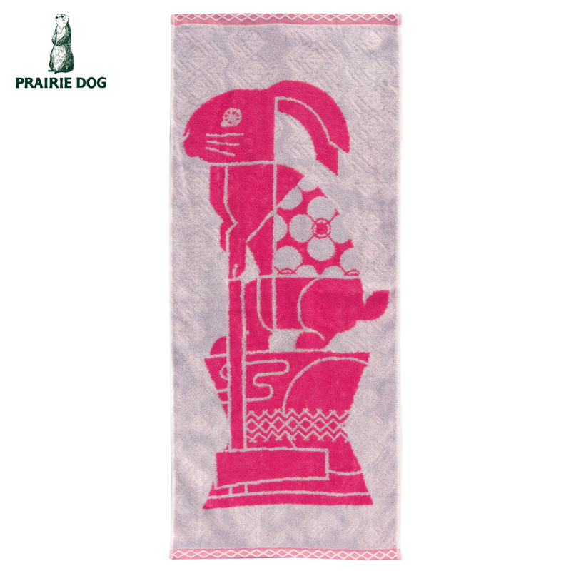 ■プレーリードッグ■■2026SS　新作■　【増渕 芽久美 DESIGN】　デザイナーズフェイスタオル　うさぎ