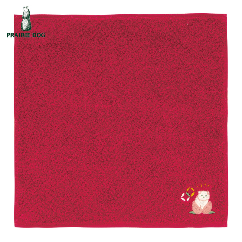 ■プレーリードッグ■■2026SS　新作■　福まねきはんかち　しばと桃