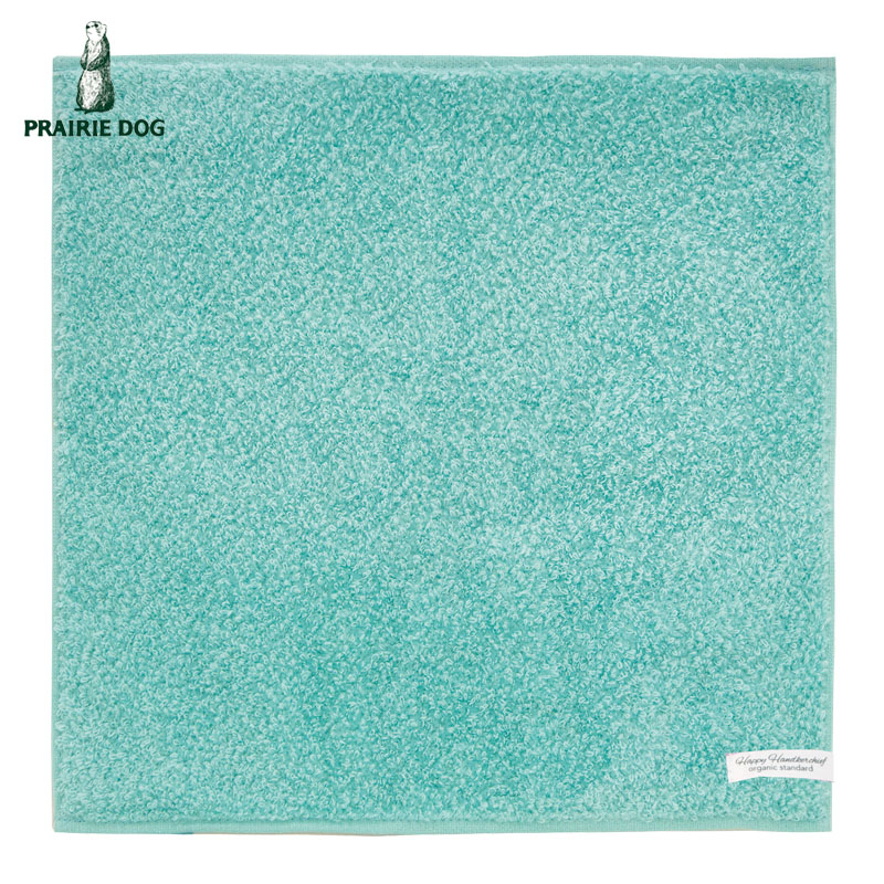■プレーリードッグ■■2026SS　新作■　ハッピーハンカチ　オーガニックスタンダード　ミントグリーン