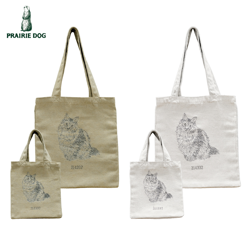 ■プレーリードッグ■■2026SS　新作■　【214332】　ジャカードBag　cat