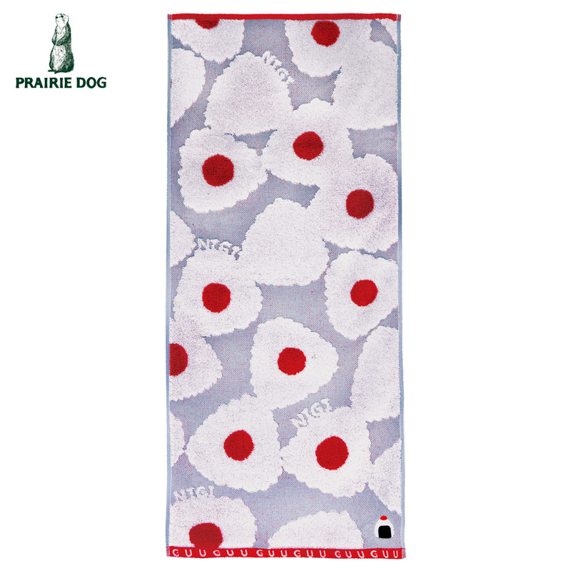 ■プレーリードッグ■■2026SS　新作■　Meets!　GuuGuuジャガードフェイスタオル　おにぎり