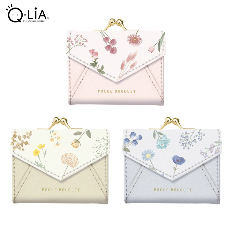 ■Q-LiA（クーリア）■　ポシェブーケ　ミニ財布