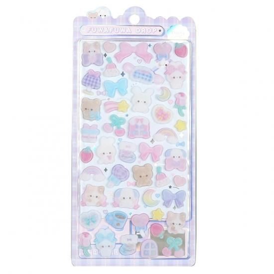 ■Q-LiA(クーリア)■■2025AW　先行予約■　ふわふわドロップシール　ぬいぬいふわふわ
