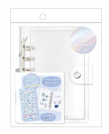 ■Q-LiA(クーリア)■■2025AW　先行予約■　透明シールバインダー　クリア