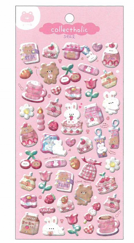 【正規品】■Q-LiA(クーリア)■■2025AW　先行予約■　コレクトホリックシール　ピンク