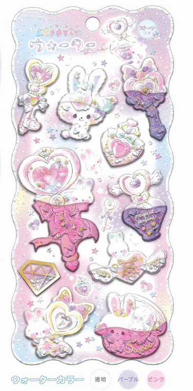 【正規品】■Q-LiA(クーリア)■■2025AW　先行予約■　キラリンウォーターシール　スイートマジカル