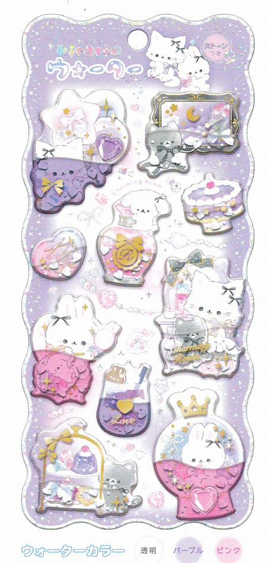 【正規品】■Q-LiA(クーリア)■■2025AW　先行予約■　キラリンウォーターシール　チャーミングルーム