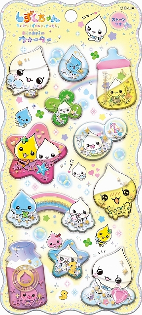 ■Q-LiA(クーリア)■■2025AW　先行予約■　キラリンウォーターシール　みるみるちゃん
