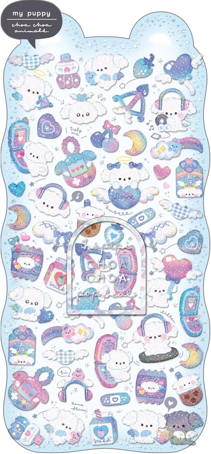■Q-LiA(クーリア)■■2025AW　先行予約■　ハピピチョアチョアポップシール　ワンワン