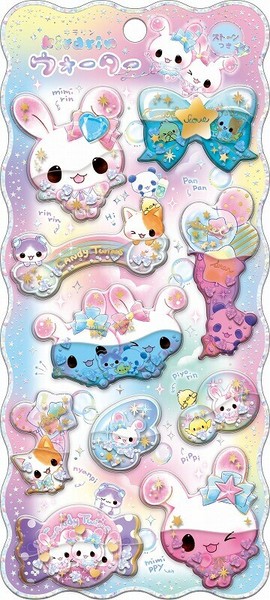 ■Q-LiA(クーリア)■■2026SS　先行予約■　キラリンウォーターシール　キャンディツインズ