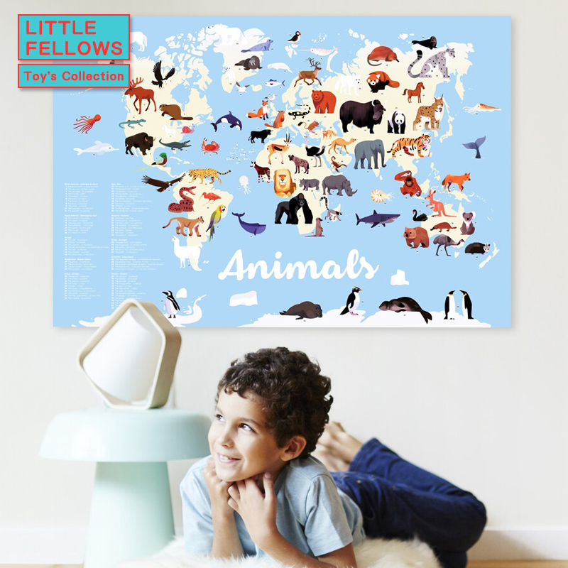 ■湘南インターナショナル■　ステッカーポスター　ANIMALS