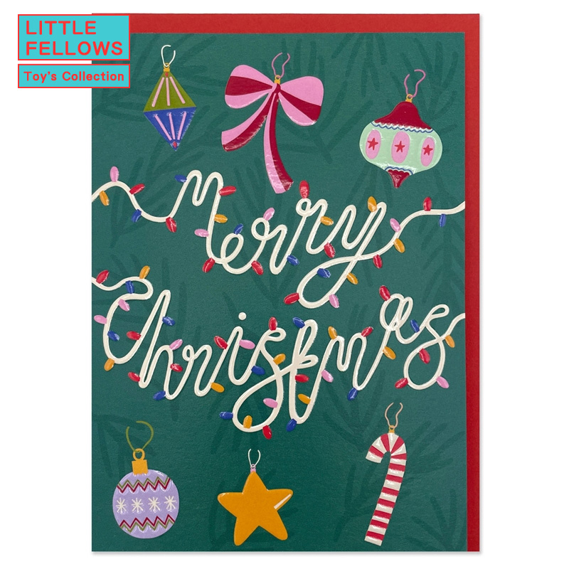 ■湘南インターナショナル■■2025X'mas　先行予約■　【RASPBERRY BLOSSOM】グリーティングカード　Merry Christmas