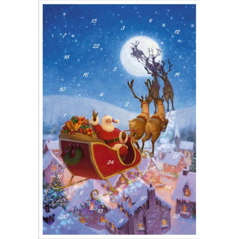 ■湘南インターナショナル■■2026X'mas　先行予約■　アドベントカレンダーカード　また来年も会おう