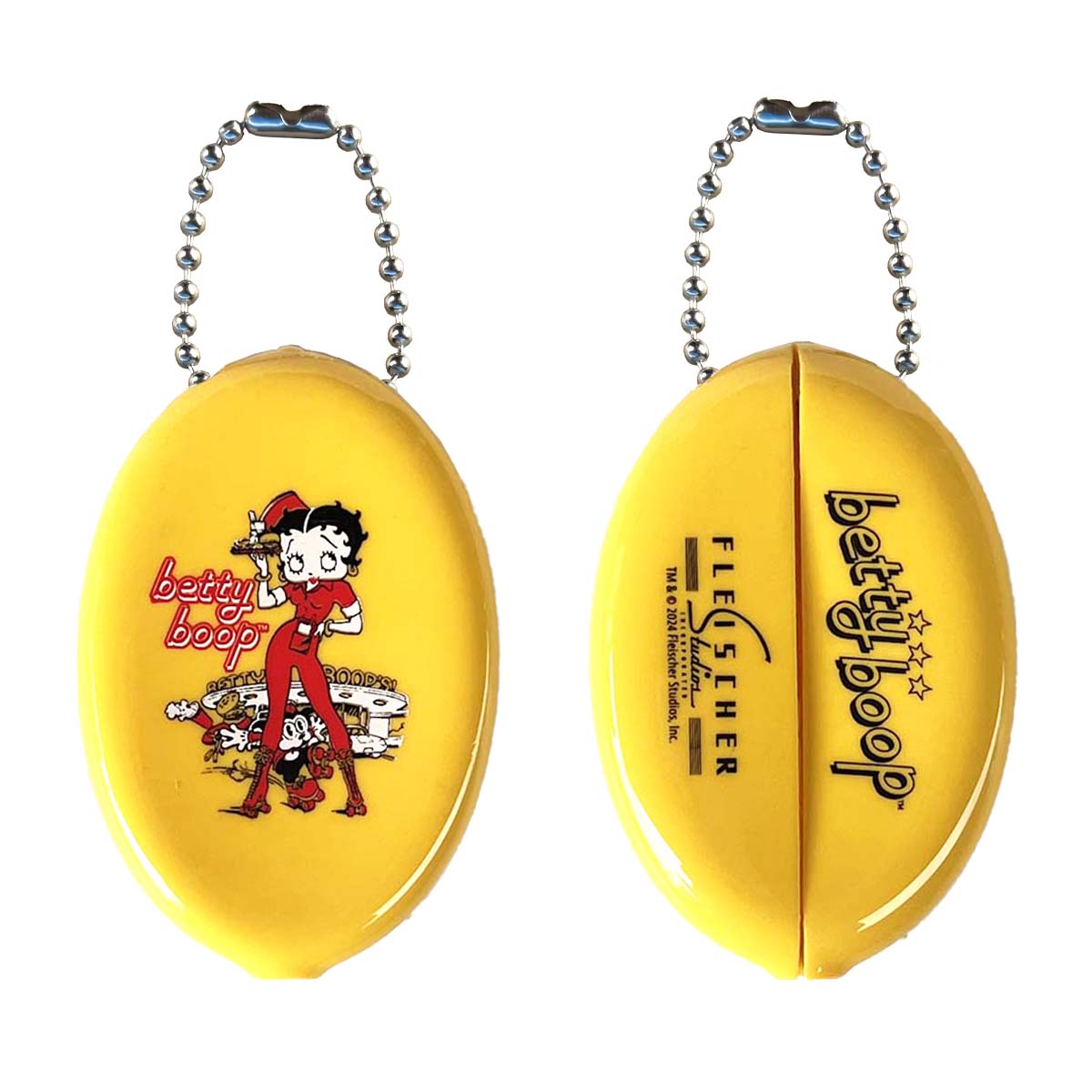 ■S.H.O ENTER PRISE（ショー・エンタープライズ）■■2024AW　新作■　BETTY BOOP　ラバーコインケース　BT-YELLOW2