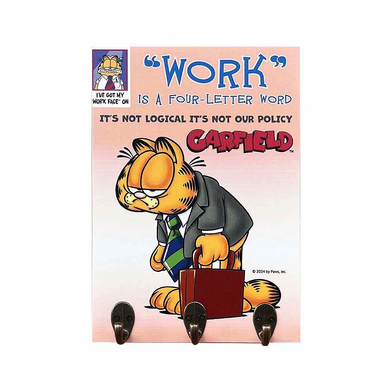 ■S.H.O ENTER PRISE（ショー・エンタープライズ）■■2024AW　新作■　GARFIELD　コミックウッデンフックボード