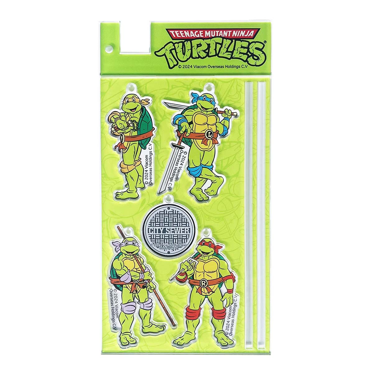 ■S.H.O ENTER PRISE（ショー・エンタープライズ）■　アクリルキーチェーンボード　Teenage Mutant Ninja Turtles