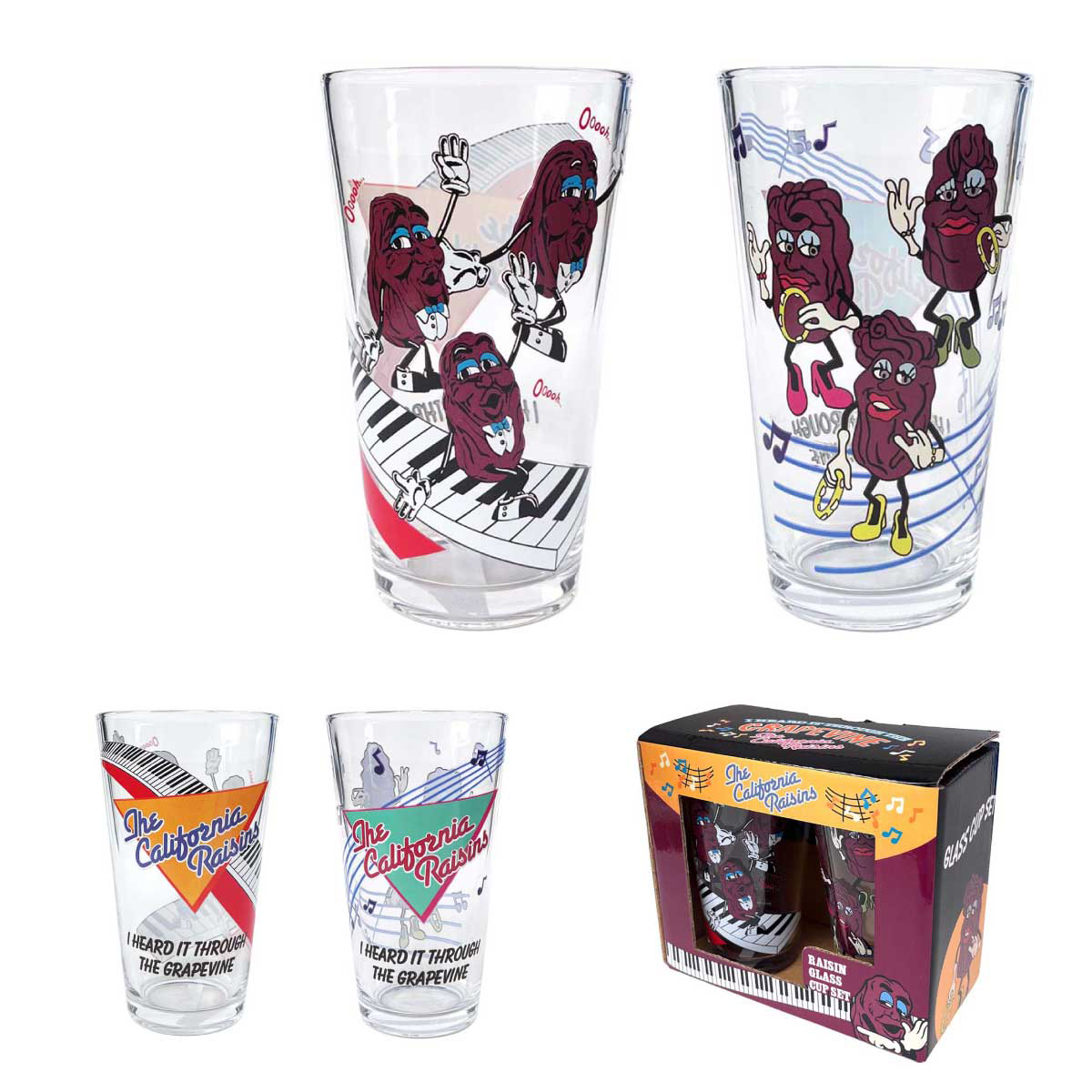 ■S.H.O ENTER PRISE（ショー・エンタープライズ）■■2025SS　新作■　ペアグラスカップセット　RAISIN
