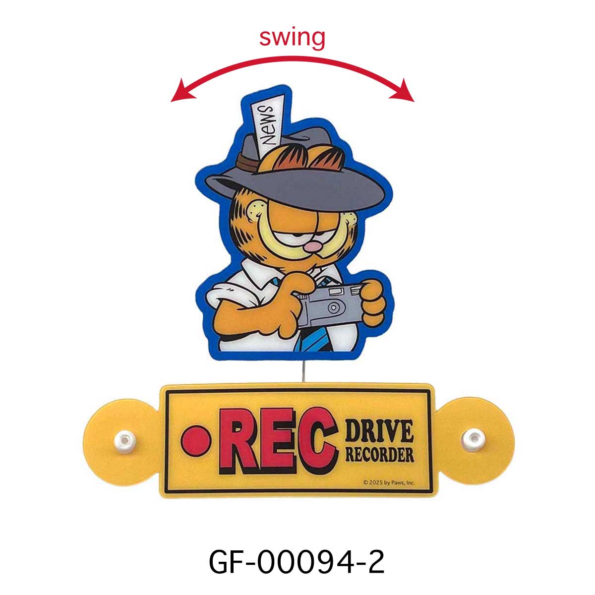 ■S.H.O ENTER PRISE（ショー・エンタープライズ）■■2025SS　新作■　GARFIELD　ウィンドウサイン　GF-00094-2