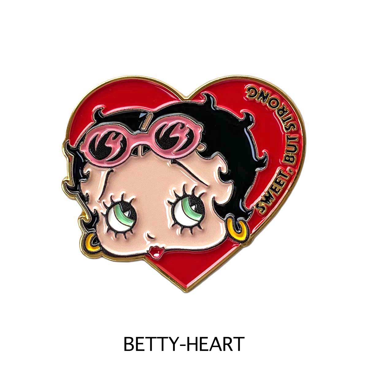 ■S.H.O ENTER PRISE（ショー・エンタープライズ）■■2025SS　新作■　BETTY BOOP　ピンズ　HEART