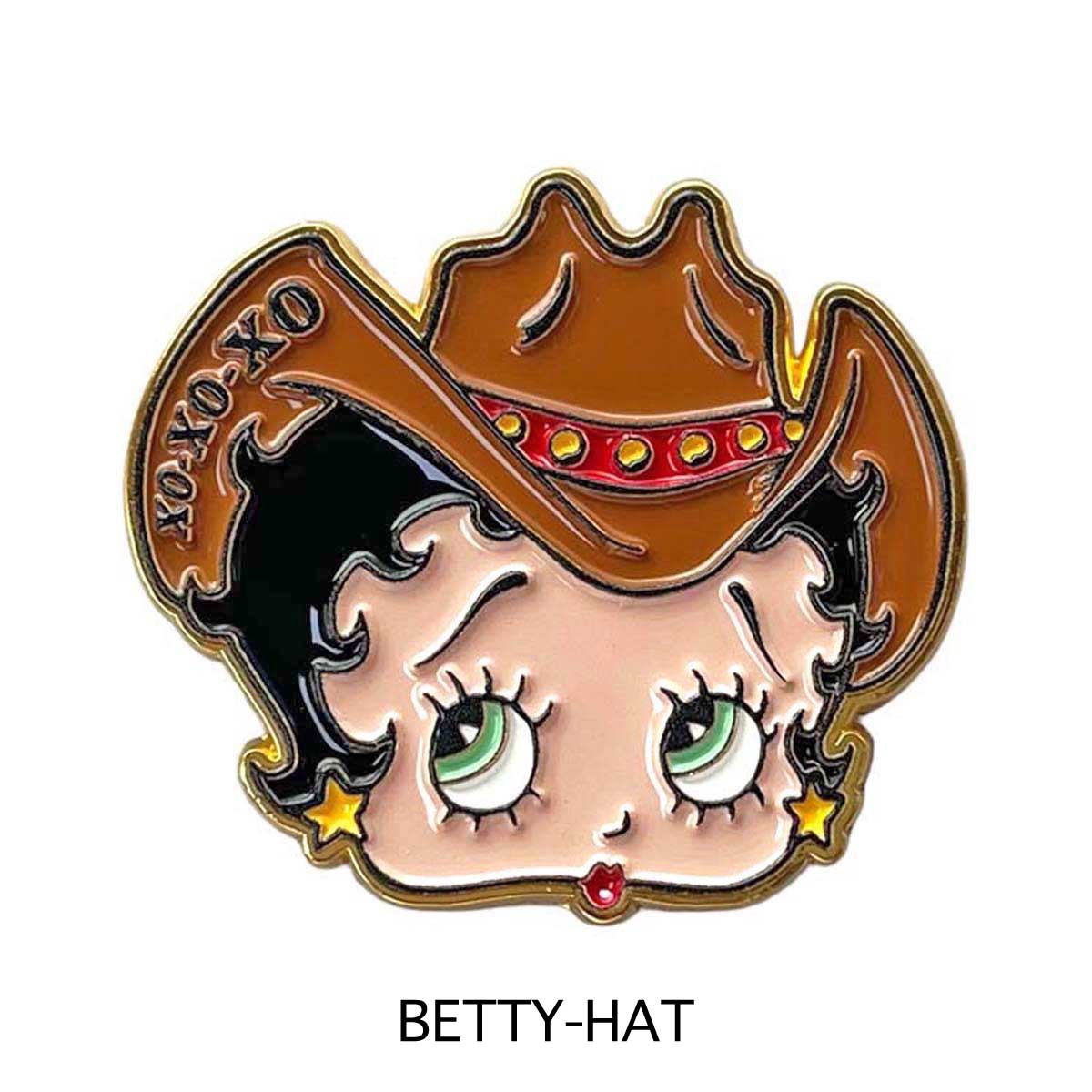 ■S.H.O ENTER PRISE（ショー・エンタープライズ）■■2025SS　新作■　BETTY BOOP　ピンズ　HAT
