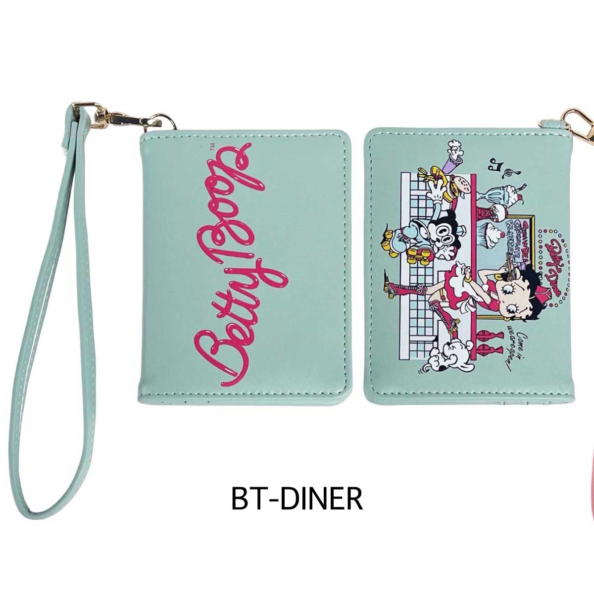 ■S.H.O ENTER PRISE（ショー・エンタープライズ）■■2025AW　新作■　BETTY BOOP　パスケース　BT-DINER