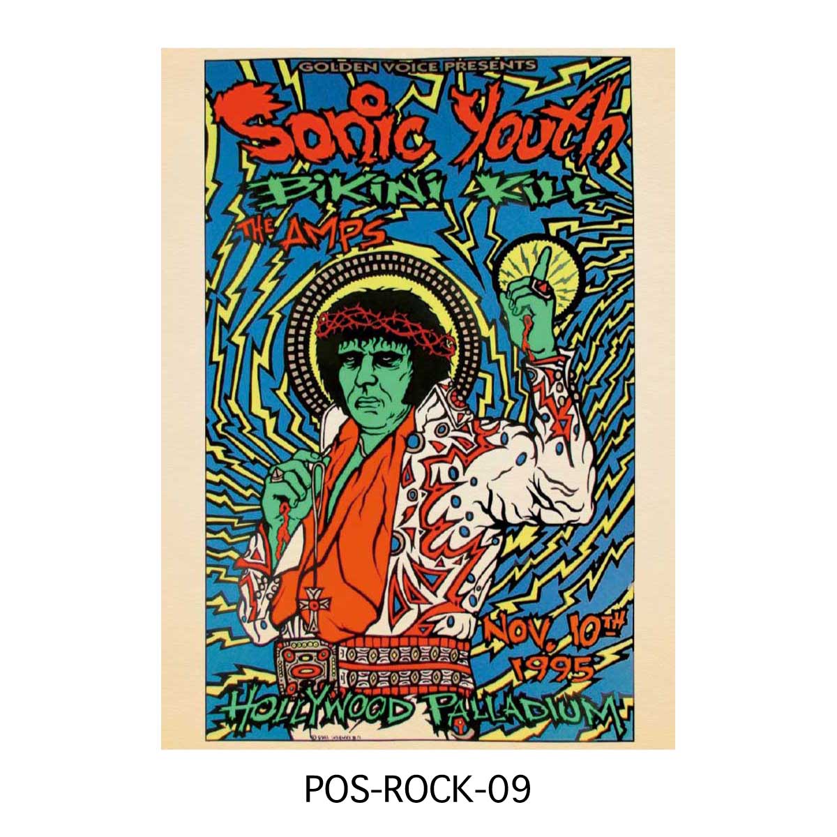 ■S.H.O ENTER PRISE（ショー・エンタープライズ）■■2025AW　新作■　ロックバンド ポスター　Lサイズ　POS-ROCK-09