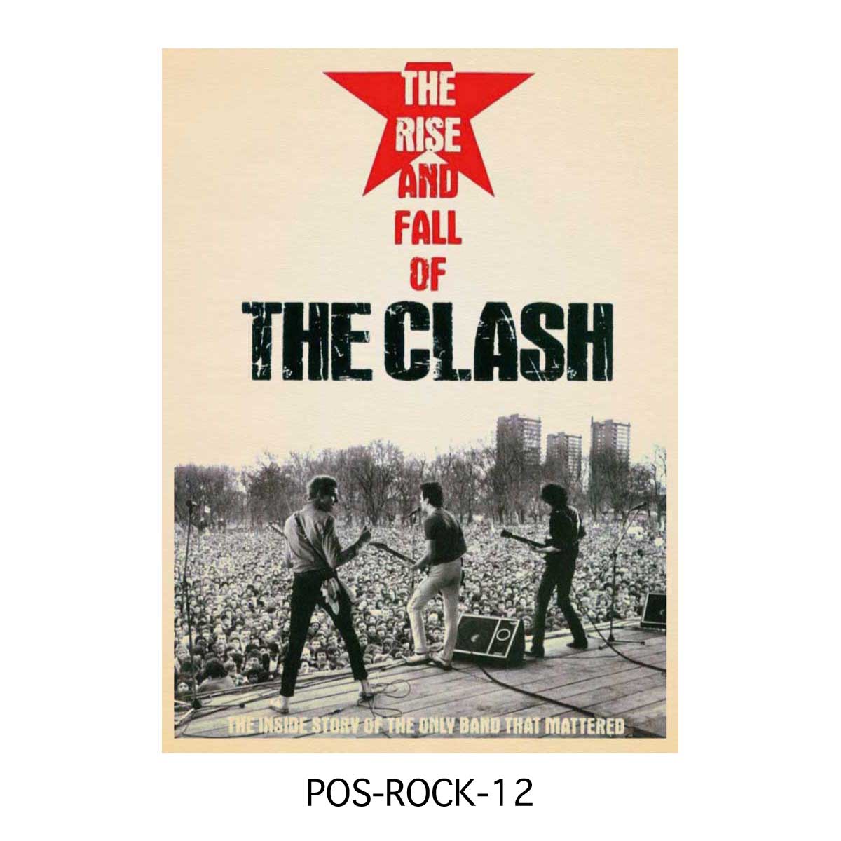 ■S.H.O ENTER PRISE（ショー・エンタープライズ）■■2025AW　新作■　ロックバンド ポスター　Lサイズ　POS-ROCK-12