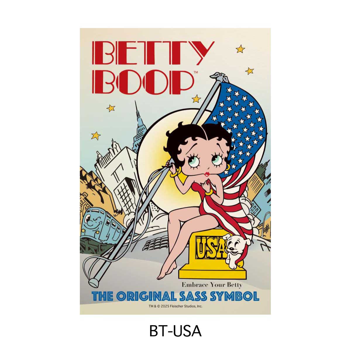 ■S.H.O ENTER PRISE（ショー・エンタープライズ）■■2025AW　新作■　BETTY BOOP　ヴィンテージポスター　Sサイズ　BT-USA