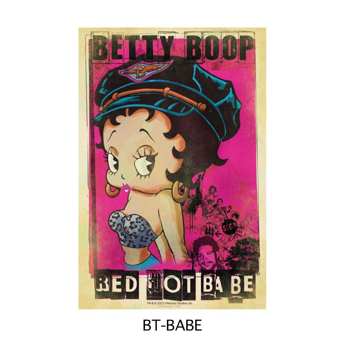 ■S.H.O ENTER PRISE（ショー・エンタープライズ）■■2025AW　新作■　BETTY BOOP　ヴィンテージポスター　Sサイズ　BT-BASE