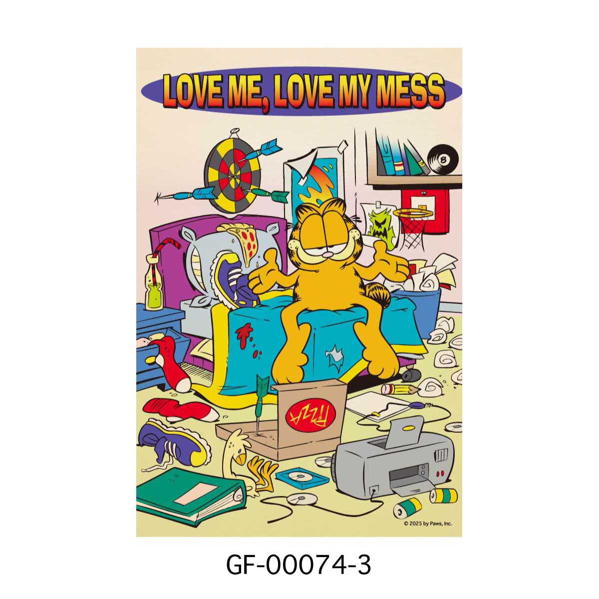 ■S.H.O ENTER PRISE（ショー・エンタープライズ）■■2025AW　新作■　GARFIELD　ヴィンテージポスター　Sサイズ　GF-00074-3