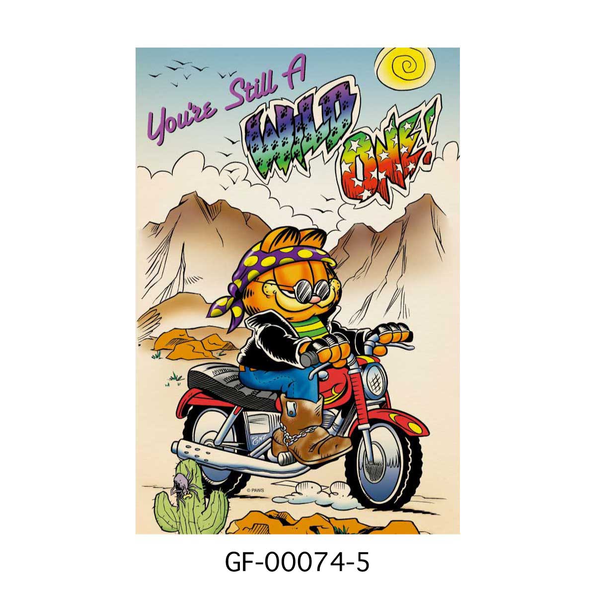 ■S.H.O ENTER PRISE（ショー・エンタープライズ）■■2025AW　新作■　GARFIELD　ヴィンテージポスター　Sサイズ　GF-00074-5
