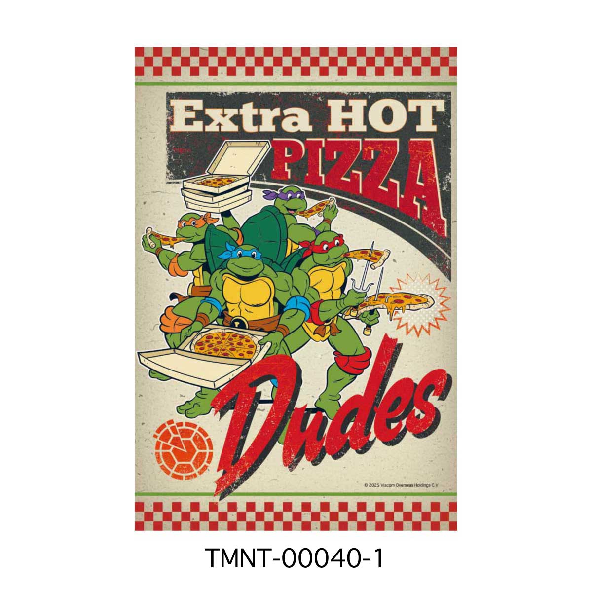 ■S.H.O ENTER PRISE（ショー・エンタープライズ）■■2025AW　新作■　Teenage Mutant Ninja Turtles　ヴィンテージポスター　Sサイズ　TMNT-00040-1