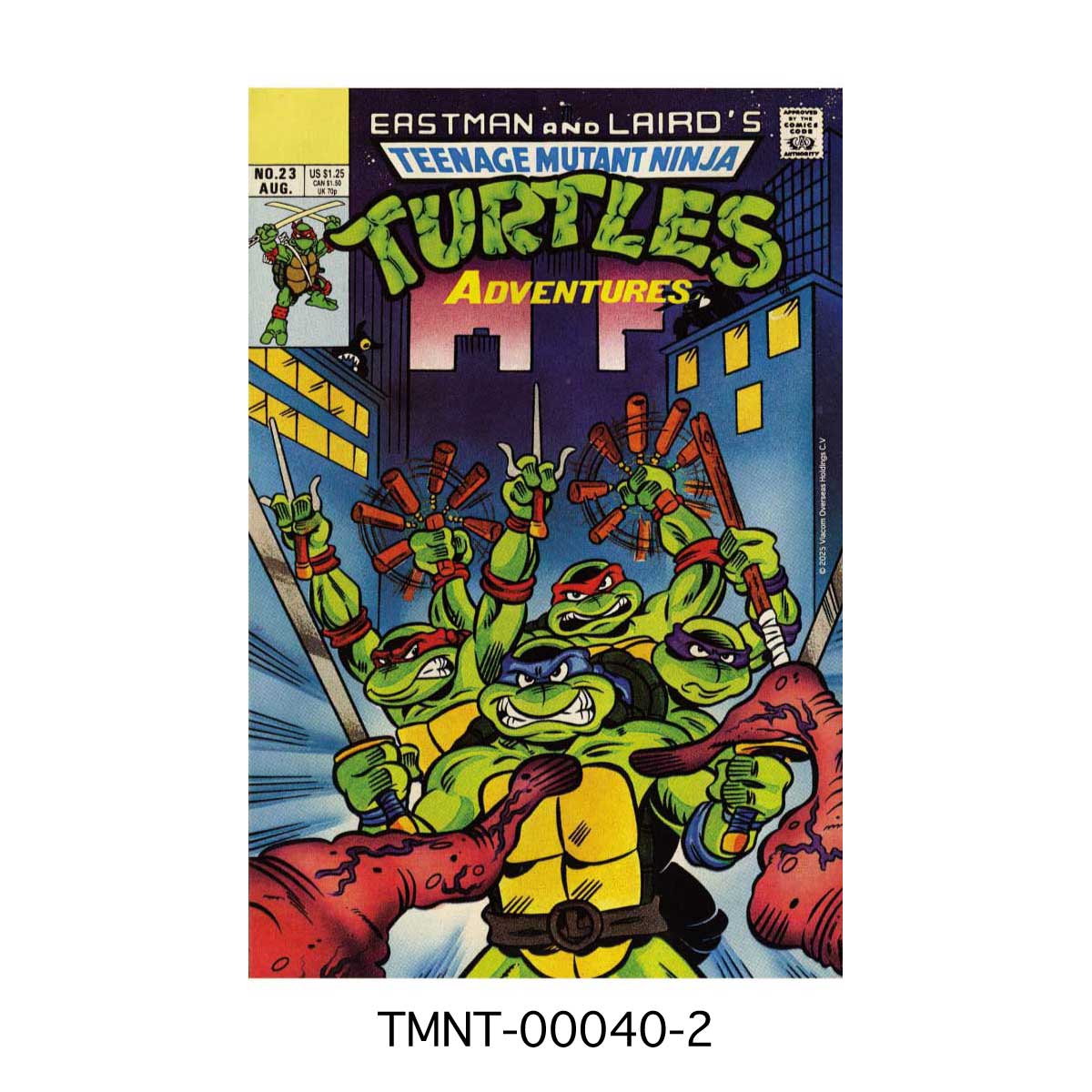 ■S.H.O ENTER PRISE（ショー・エンタープライズ）■■2025AW　新作■　Teenage Mutant Ninja Turtles　ヴィンテージポスター　Sサイズ　TMNT-00040-2